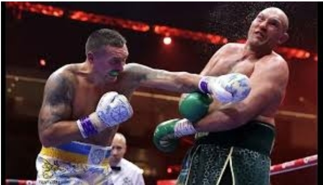 Boxing: Usyk Says Joshua Has What It Takes to Beat Fury tyson fury