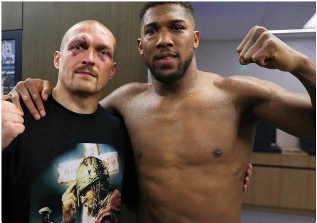 Anthony Joshua resumes training with old rival Usyk Anthony Joshua